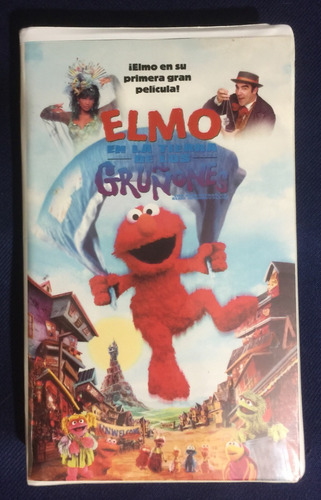 Elmo, En La Tierra De Los Gruñones Película Infantil Vhs #6