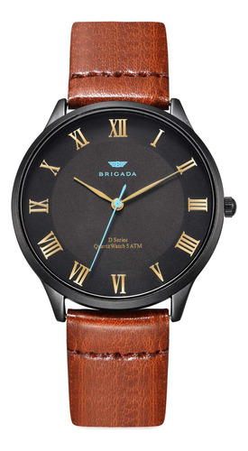 Relojes Para Hombre Clásico Negro Negocios Casual Reloj De P