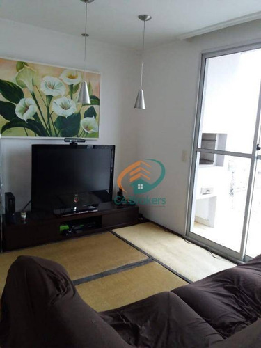 Imagem 2 de 8 de Apartamento Mobiliado 68 Metros Com 3 Dorm Mobiliado Lazer Completo! - Ap0318