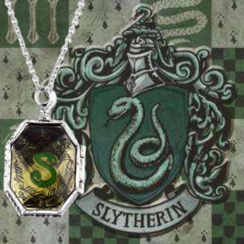Joyeria Fina Harrypotter Slytherin Gryffindo Collar Anillos