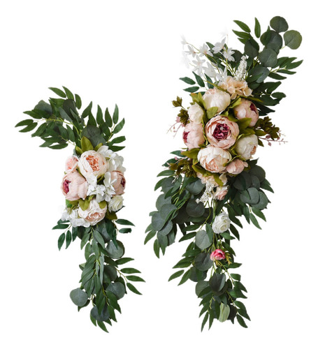 Ppp 3 Kit De Flores De Arco De Boda Artificial Arreglo