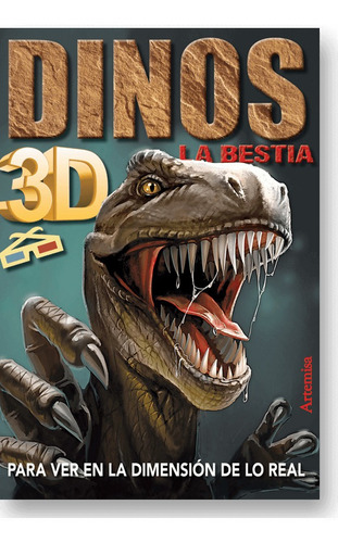 Libro Dinosaurios 3d Con Lentes La Bestia Ed Artemisa