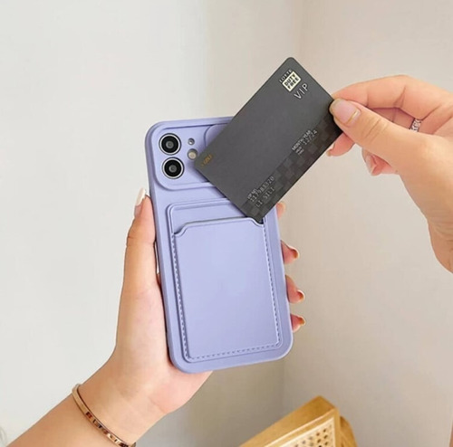 Capa Slide Fecha A Camera Para iPhone 11 6.1 Porta Cartão