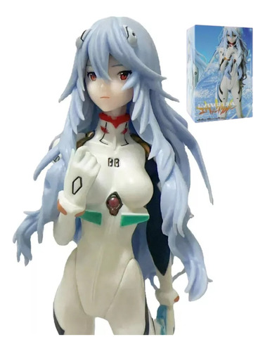 Figura Accion Coleccion Evangelion Rei Ayanami Anime 22cm