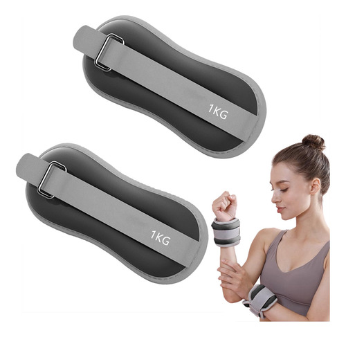 2 Piezas Pesas De Polainas Para Fitness Muñecas Y Tobillo