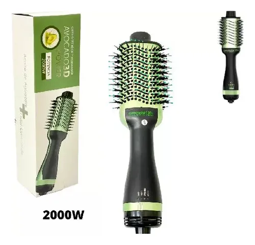 Cepillo Secador Aguacate 3d