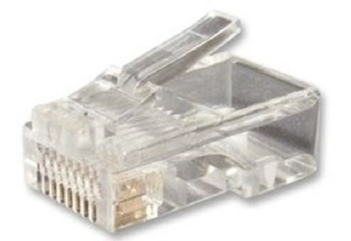 Conectores Rj-45 P/cable Utp Cat6 Mp-8p8c-6 100 Unidades