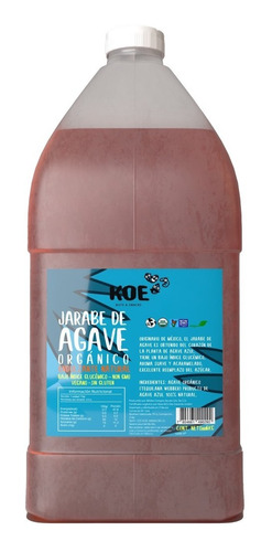 Jarabe De Agave Orgánico Koe 5,6kg Bidón