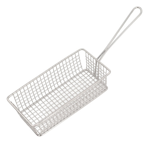 Cesta Para Freidora De Acero Inoxidable Con Mango Largo