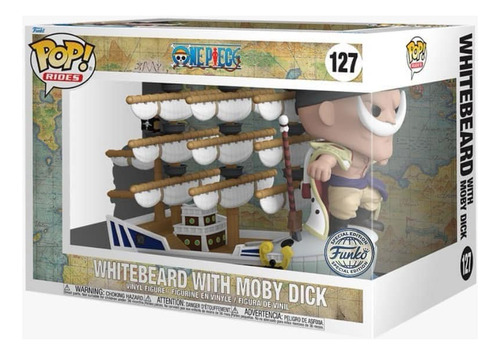 Funko Pop! One Piece Barba Blanca Con Barco Moby Dick Fs