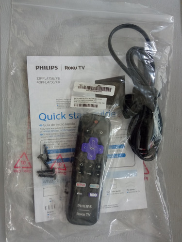 Control Original Philips Roku Tv 32pfl4756 F8