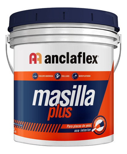 Anclaflex Plus Masilla Para Placas De Yeso Durlock 32kg - Mm