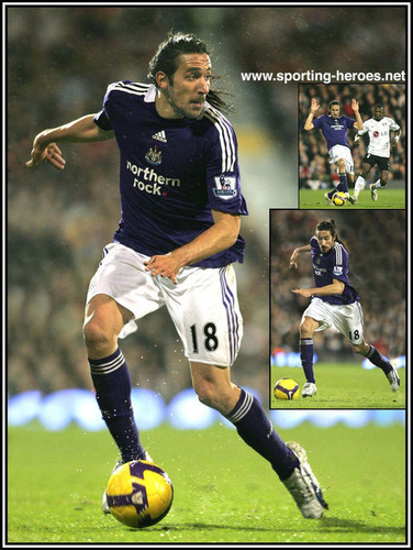 Newcastle United Adidas 2008 #18 Jonas Gutierrez Impecable (Usado)