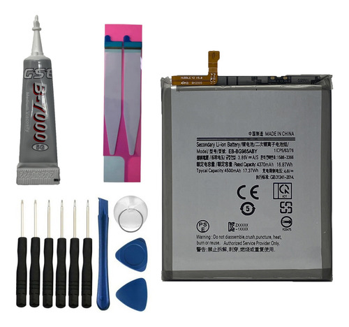 Flex Carga Bg985aby Compativel Galaxy S20 Plus + Kit Reparo