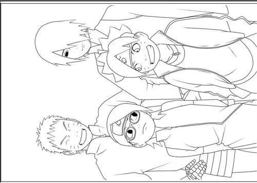 Desenhos de Bom Hatake Kakashi 1 para Colorir e Imprimir