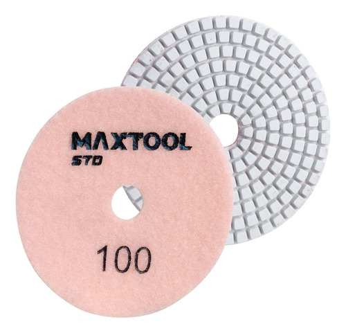Kit 10 Lixa Diamantada Para Polimento Grão 100 Disco Mármore