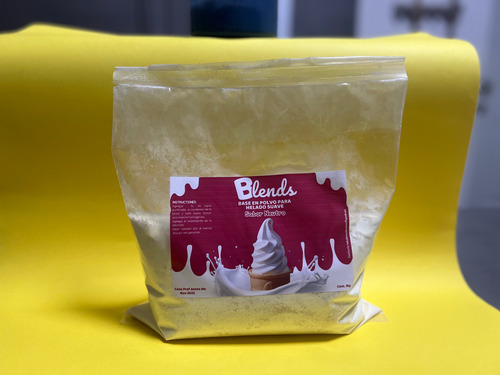 Base Para Helado Suave En Polvo 4 Kg