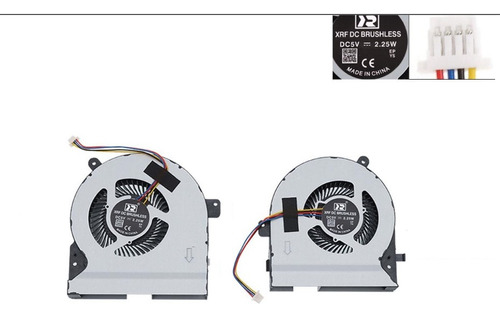 Ventilador Pareja Cpu+gpu Asus Rog Strix Gl502 Gl502vm Fx60