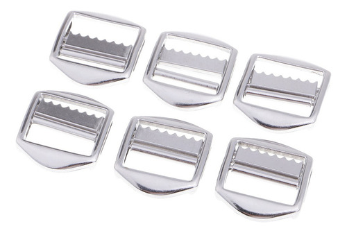 6 Piezas Hebilla Deslizante Metal Tailor Slider Broche De