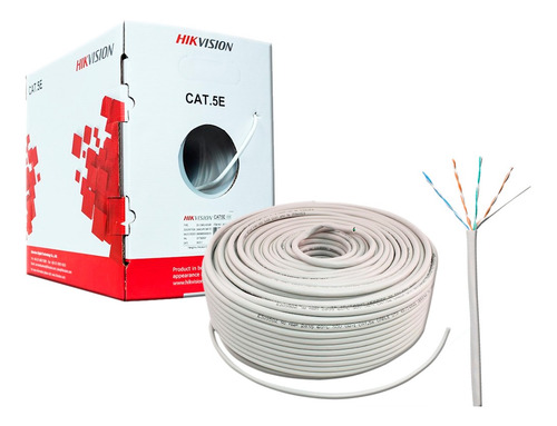 Imagen 1 de 9 de Cable Utp Cat5e Red Categoria 5e 305 Mts Bobina Bagc