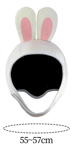 Gorro De Natación Con Capucha De Buceo De Conejo De M