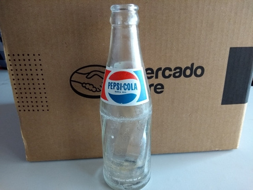 Antigua Mini Botella Pepsi Cola Vintage De Colección Origina (Usado)