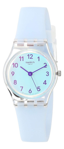 Swatch Essentials Correa De Silicona De Cuarzo, Azul, 12 Rel