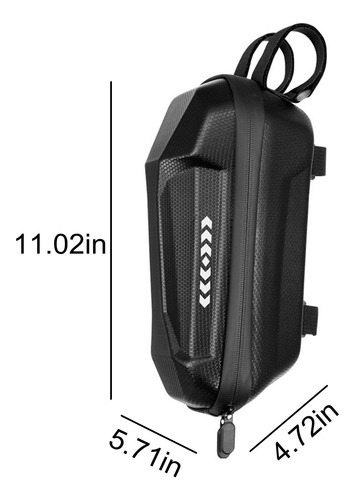 Bolsa Frontal De Scooter Eva Handlebar Bag, Bolsa De Armazen