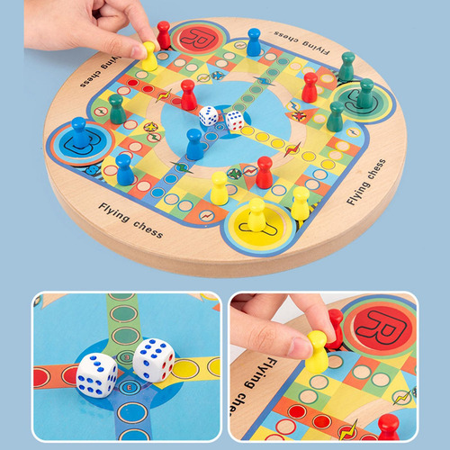 2 En 1 Halma Juego De Mesa Educativo De Damas Chinas Estilo1