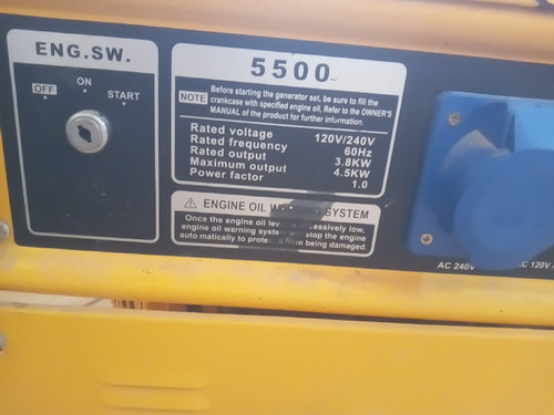 Caterpillar 8500 Watts Planta De Luz Gasolina (Usado)