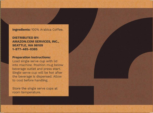 Solimo Cápsulas Infusión 100 Unidades Café Tostado Ligero Y