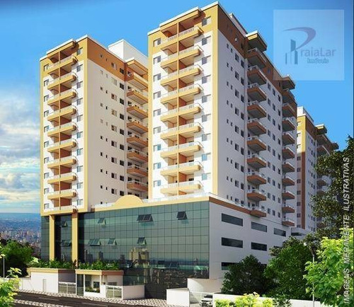 Apartamento Com 2 Dormitórios À Venda, 57 M² Por R$ 281.700,00 - Boqueirão - Praia Grande/sp - Ap2582