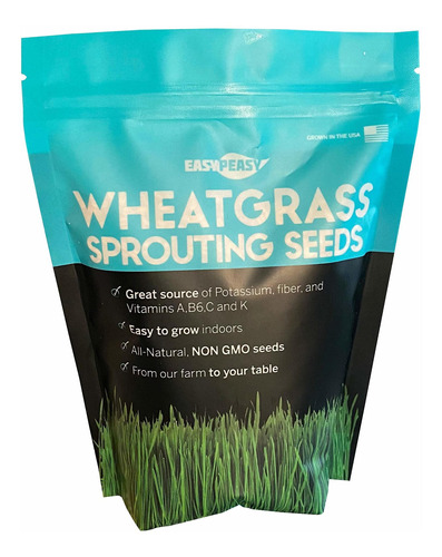 Wheatgrass Seeds | Non Gmo | Semillas De Hierba De Trigo Cul