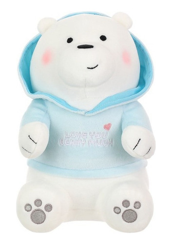 Oso Escandaloso Polar We Bare Bears Sudadera Azul Miniso