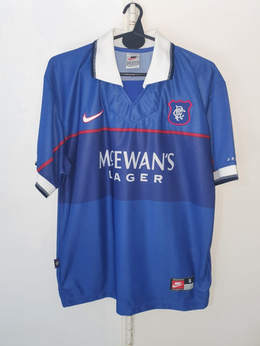 Camiseta Nike Glasgow Rangers 1998 Paul Gascoigne Talle S