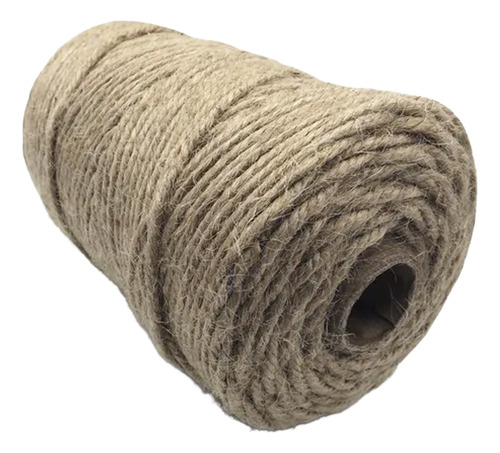 50 Bolsas Ecologicas Con Cordon Yute 3 Mm - Kraft - 27x33x26 Madera Ecológico