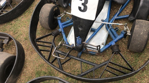 Lote Com 6 Kart Race Chassi, Motor Honda Gx270
