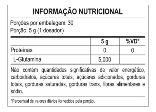 L-g Glutamina 150g - Max Titanium