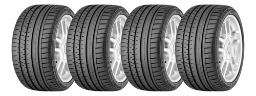 Kit 4 Pneu 245/45r18 100w Continental Contisportcontact 2 Xl