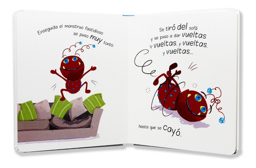 Imagen 2 de 8 de Monstruo Perezoso Y Fastidioso Valores Infantiles