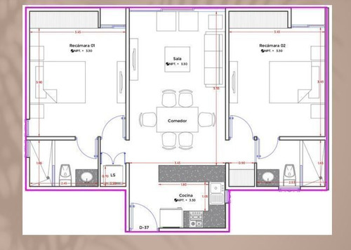 Imagen 5 de 28 de Homu Departamentos En Venta En Merida Temozon Norte Mod F