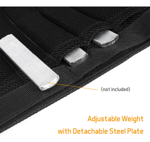 Tobilleras Para Entrenamiento Con Pesas (vacías), 16 Kg De C