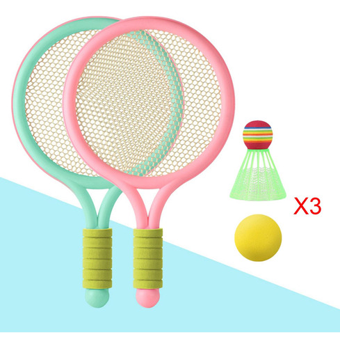 Juegos De Bádminton, Juego De Juguete Para Verde Rosa