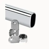 Comprar Tubo Para Closet Ovalado Con Sus Soportes