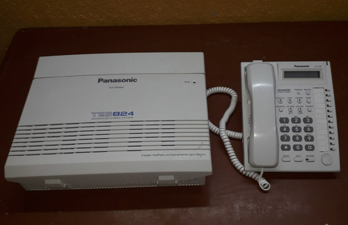 Paquete Panasonic Kx-tes824 +1 Tel Kx-t7730 +5 Kx-t7703 +id (Usado)