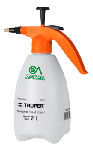 Truper Fumigador De Mano De 2 Litros Pulverizador Rociador