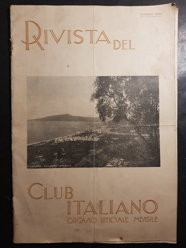 Rivista Del Club Italiano. Organo Ufficiale Mensile. 51n 175