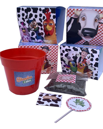Souvenirs La Granja De Zenon Kit Siembra Huerta X10