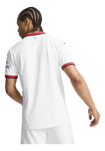 Camiseta Puma Ac Milán Away 2024/2025 Hombre Fútbol Blanco