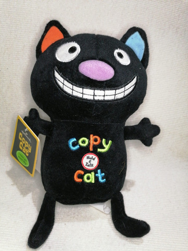 Peluche Original Copy Cat Hallmark Repite Lo Que Dices 24cm.